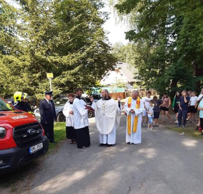 Žehnání hasičského auta 25. 6. 2022
